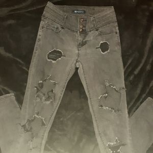 Blue spice distressed  Jeans